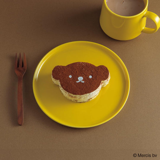 Miffy Easy Cute Cafe Recipe Book with Boris Stencil Sheets - Takarajimasha - WAFUU JAPAN