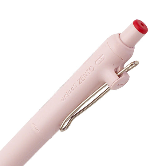 MITSUBISHI PENCIL Uniball Zento Water Based Ballpoint Pen Basic Model 0 5mm Red - WAFUU JAPAN