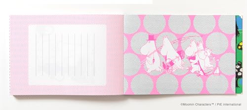 Moomin 100page letter book - WAFUU JAPAN