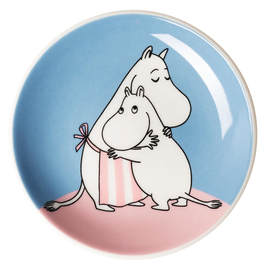 Moomin Arabia Mini Plate Home at Last 10 5cm Model 1079292 - WAFUU JAPAN