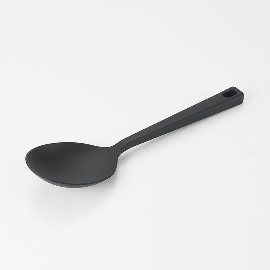 MUJI Silicone Cooking Spoon 26cm 82932461 Black - WAFUU JAPAN