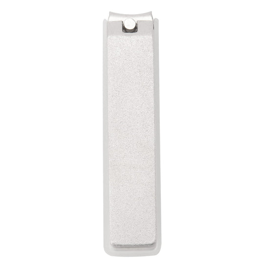 MUJI Steel Nail Clipper with PP Cover Model 15822690 White 1 Piece - WAFUU JAPAN
