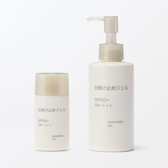 MUJI Sunscreen Gel Portable SPF50 PA++++ 30mL 84464911 - WAFUU JAPAN