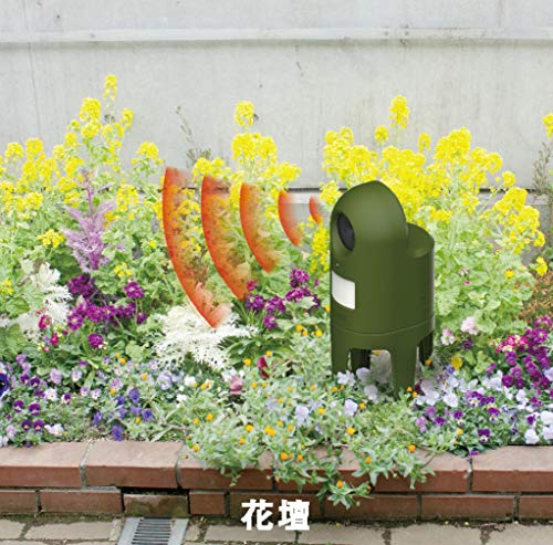 Musashi Ultrasonic Cat Repellent Nekoshishi REP-600 - WAFUU JAPAN