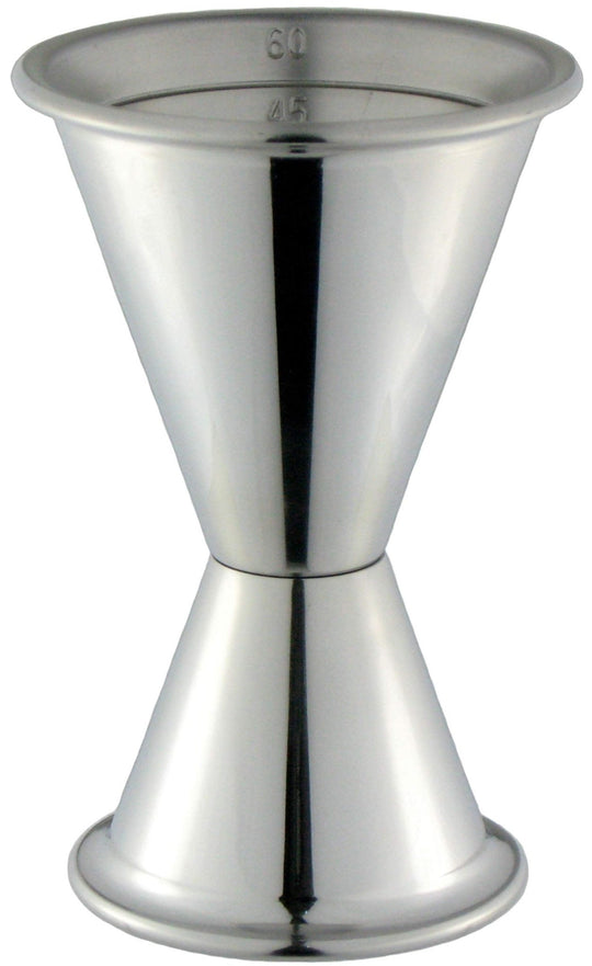 Nagao Cocktail Jigger Cup 60 30ml Measurement 18 - 8 Stainless Steel Made in Japan - WAFUU JAPAN