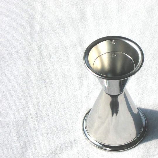 Nagao Cocktail Jigger Cup 60 30ml Measurement 18 - 8 Stainless Steel Made in Japan - WAFUU JAPAN