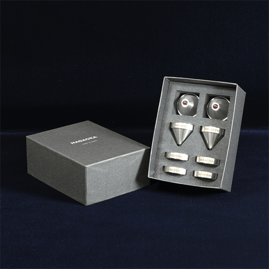 NAGAOKA Audio Insulator Stainless & Ruby INS-SU01 Made in Japan - WAFUU JAPAN