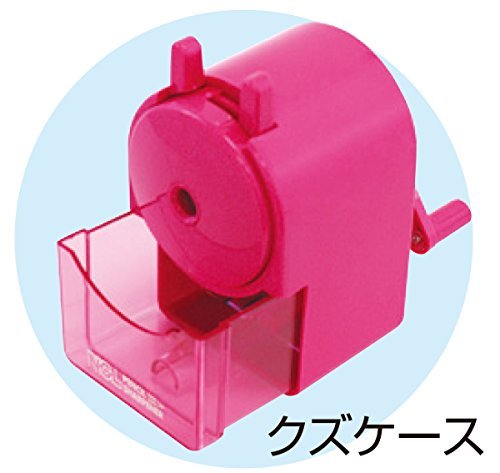 Nakabayashi Manual Pencil Sharpener Durable Design DPS - H101KB - WAFUU JAPAN