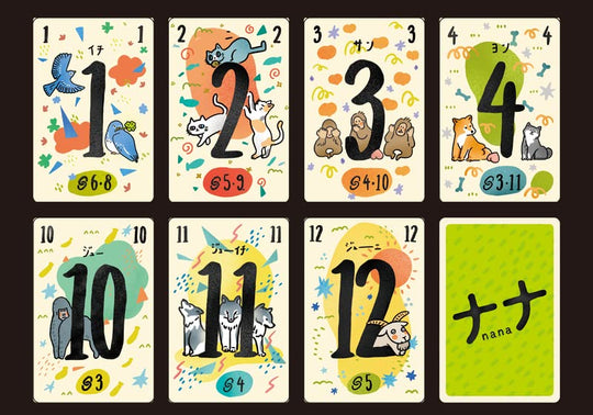 Nana Card Game 3rd Edition board game Mob+ - WAFUU JAPAN