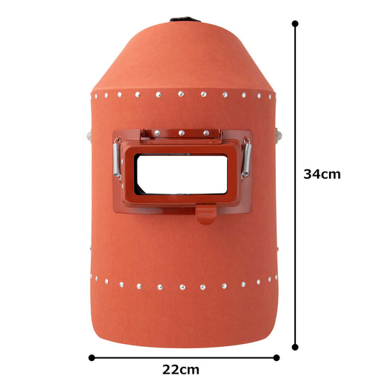 NIKKO NSG - 8A welding shield vulcanized fiber flip window ratchet headband - WAFUU JAPAN