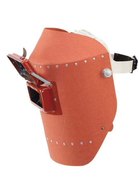 NIKKO NSG - 8A welding shield vulcanized fiber flip window ratchet headband - WAFUU JAPAN