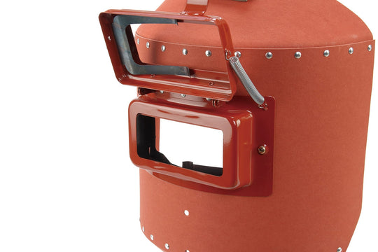 NIKKO NSG - 8A welding shield vulcanized fiber flip window ratchet headband - WAFUU JAPAN