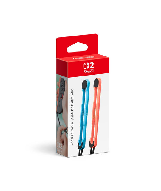 Nintendo Joy - Con Strap Set Light Blue and Light Red for Controllers - WAFUU JAPAN