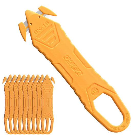 OLFA Kaikon 238B - 10P Disposable Stainless - Blade Box Cutters 10 pcs - WAFUU JAPAN