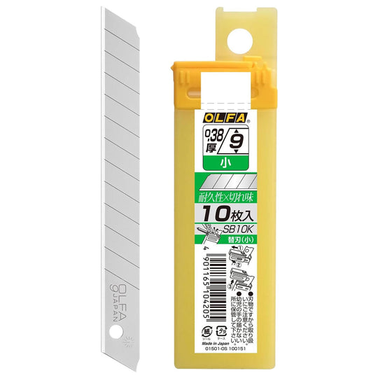 OLFA SB10K Small Cutter Replacement Blades 10 blades - WAFUU JAPAN
