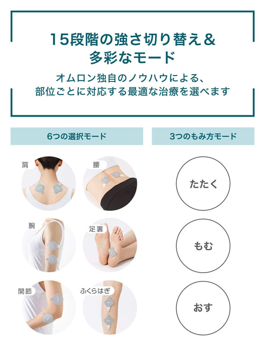 Omron Low Frequency Therapy Device HV - F022 White - WAFUU JAPAN