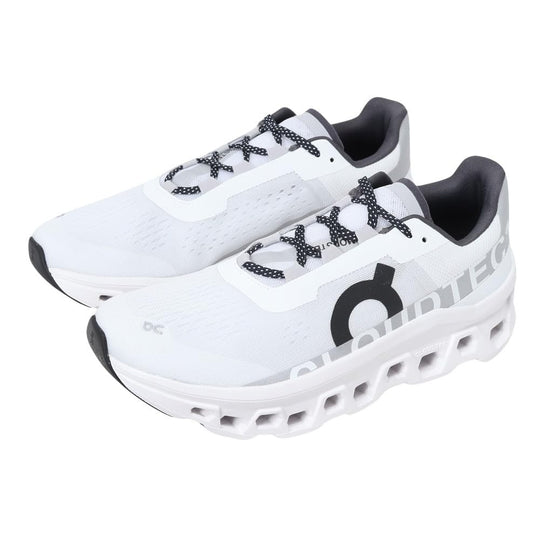On Running Cloudmonster Running Shoes Men 6198434 All White - WAFUU JAPAN