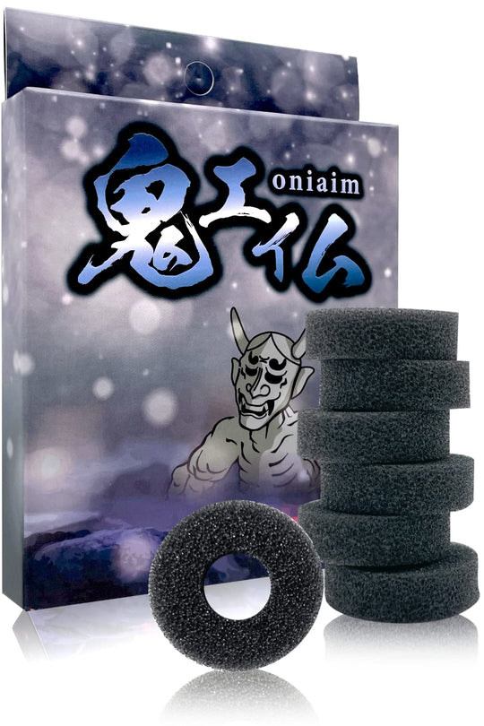 Oni Aim High - Grade FPS Controller Aim Rings for PS4 PS5 Switch Set of 6 Springs - WAFUU JAPAN