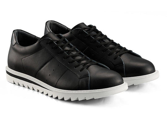 Onitsuka Tiger THE ONITSUKA COURT - T BLACK/BLACK shoes - WAFUU JAPAN