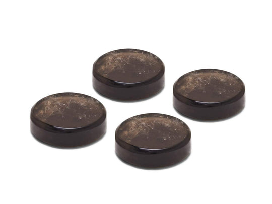 Oyaide INS - SQ Natural Smoky Quartz Stone Insulator Set of 4 - WAFUU JAPAN