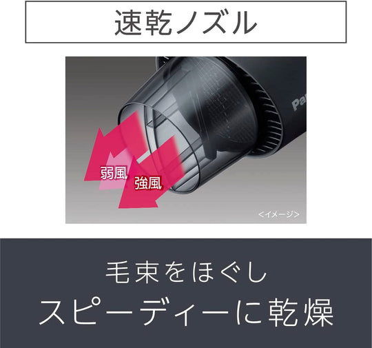 Panasonic Ionity Hair Dryer Ionity Ion Gold pink EH-NE7J-P 100V - WAFUU JAPAN