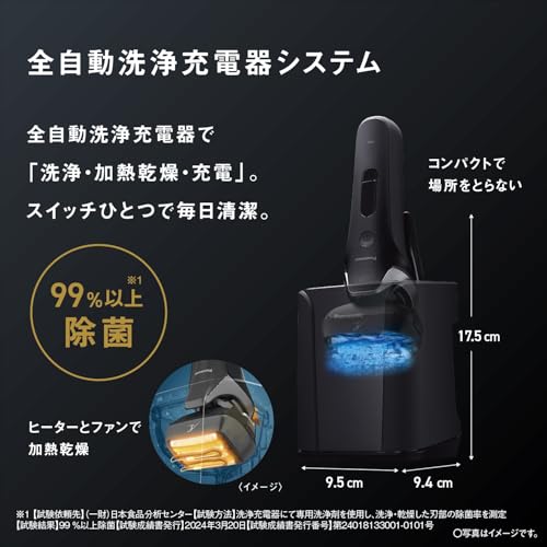 Panasonic Ramdash PRO Men’s Shaver 6 - Blade AI⁺ ES - L690U - K Black - WAFUU JAPAN