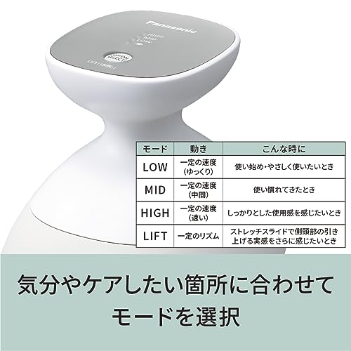 Panasonic Scalp Esthe Lift Mode Massage Brush 3 Speed Silver EH - HE0J - S - WAFUU JAPAN