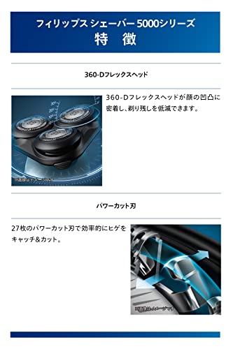 Philips 5000 Series Men's Electric Shaver 27 Blades S5445/03 Copy Retry - WAFUU JAPAN