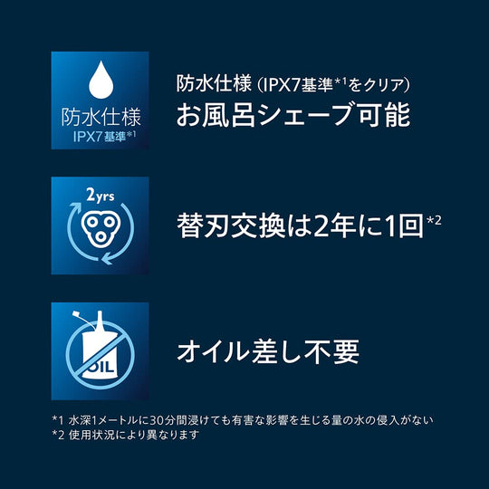 Philips 9000 Series Electric Shaver 72 Blades 360 - D Flex Head S9697/31 AC100 - 240V - WAFUU JAPAN