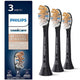 Philips Sonicare A3 Spazzolini Premium 3-Pack Nero