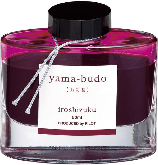 Pilot Fountain Pen Ink 50ml Yamabudo Red - Purple INK50YB - WAFUU JAPAN
