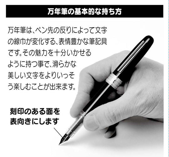 PLATINUM Plaisir Fountain Pen Blue PGB - 1000 #56 - WAFUU JAPAN