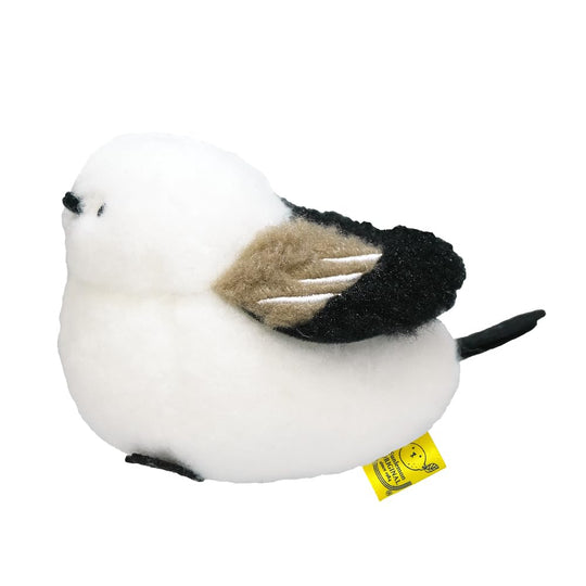 Powabiyori Long-tailed Tit S Plushie Animal P-8752 - WAFUU JAPAN
