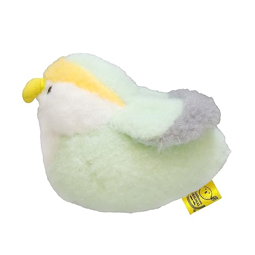 Powabiyori Rosy-faced Lovebird S Plush Animal P-8762 - WAFUU JAPAN