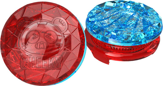 ProFreak V2 Concave Cheeky Clear Thumbstick 4 9 - 8mm PS4/PS5/Switch Pro Japan - WAFUU JAPAN