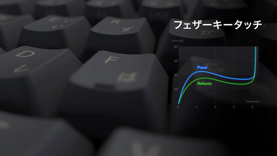 REALFORCE R3 Keyboard Hybrid Tenkeyless 30g English Array Black & Dark Gray R3HD13 - WAFUU JAPAN