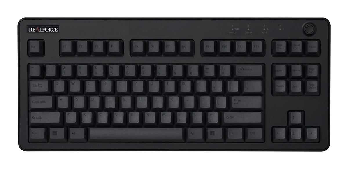 REALFORCE R3 Keyboard Hybrid Tenkeyless 30g English Array Black & Dark Gray  R3HD13