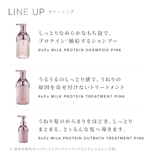 ReFa Milk Protein Outbath Treatment Pink 100g - WAFUU JAPAN