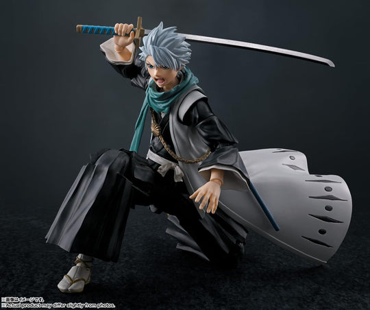 S H Figuarts Bleach Toshiro Hitsugaya Articulated Figure 135mm PVC & ABS - WAFUU JAPAN