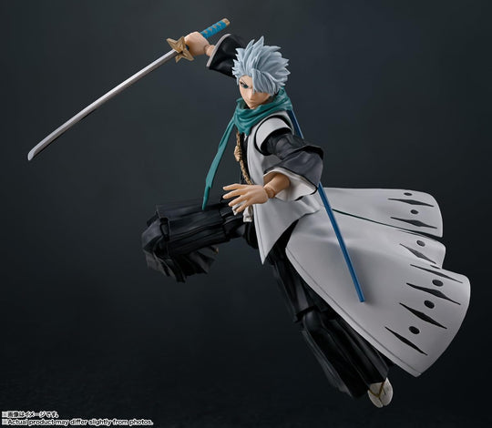 S H Figuarts Bleach Toshiro Hitsugaya Articulated Figure 135mm PVC & ABS - WAFUU JAPAN