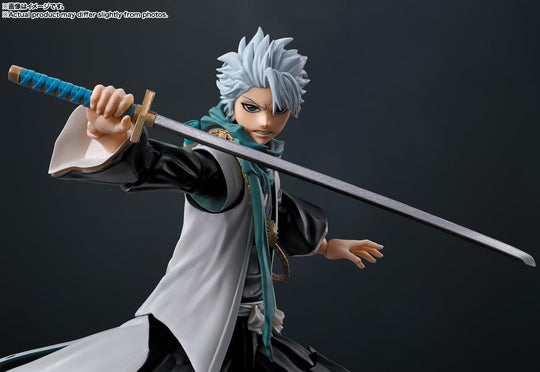 S H Figuarts Bleach Toshiro Hitsugaya Articulated Figure 135mm PVC & ABS - WAFUU JAPAN