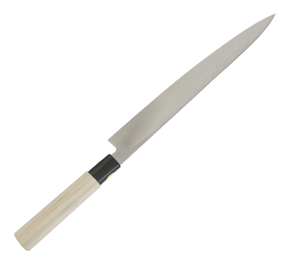 SAKAI GENKICHI Sashimi Yanagiba Knife 240mm Steel Kasumi Wooden Handle –  WAFUU JAPAN