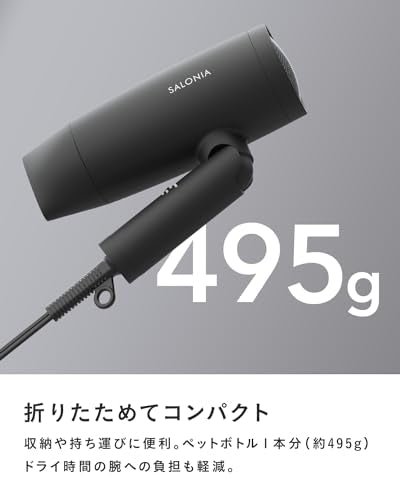 SALONIA Speedy Ion Dryer Celebrate Yellow High Air Volume SL - 013CY ※100V - WAFUU JAPAN