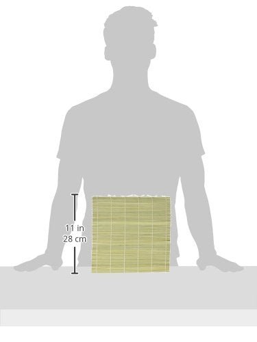 Salus Sushi Rolling Mat with Skin Large by Sato Metal Industry - WAFUU JAPAN