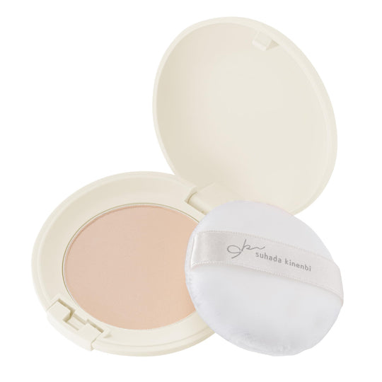 SANA Suhada Kinenbi Medicated Skin Care Powder AC White Pressed Powder Beige 24g - WAFUU JAPAN