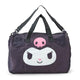 Sanrio Kuromi Face Shaped Boston Bag Travel Bag 183857 Black 20L