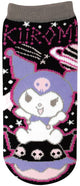 Sanrio Kuromi Calcetines Casual para Mujeres Talla 22-24 cm Color Púrpura