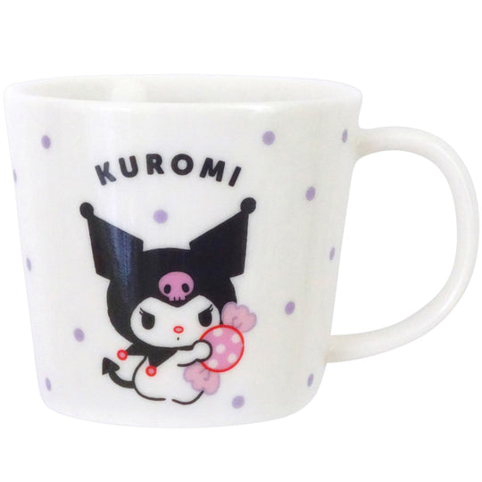 Sanrio Kuromi Mug Microwave and Dishwasher Safe 280ml Japan Made 335122 - WAFUU JAPAN