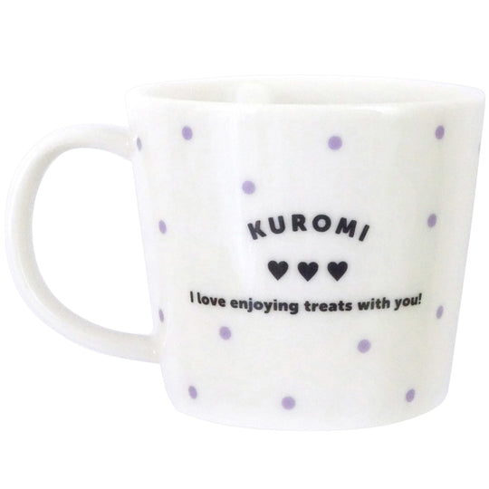 Sanrio Kuromi Mug Microwave and Dishwasher Safe 280ml Japan Made 335122 - WAFUU JAPAN