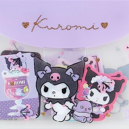 Sanrio Kuromi Seal & Case Set 401269 - WAFUU JAPAN